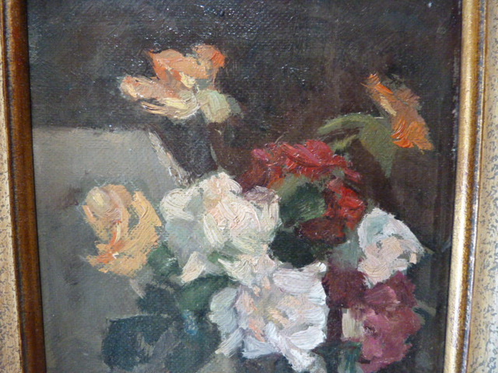 Hollandse school ( 20e eeuw )  -  bloemen. kopen? Bied vanaf 1!