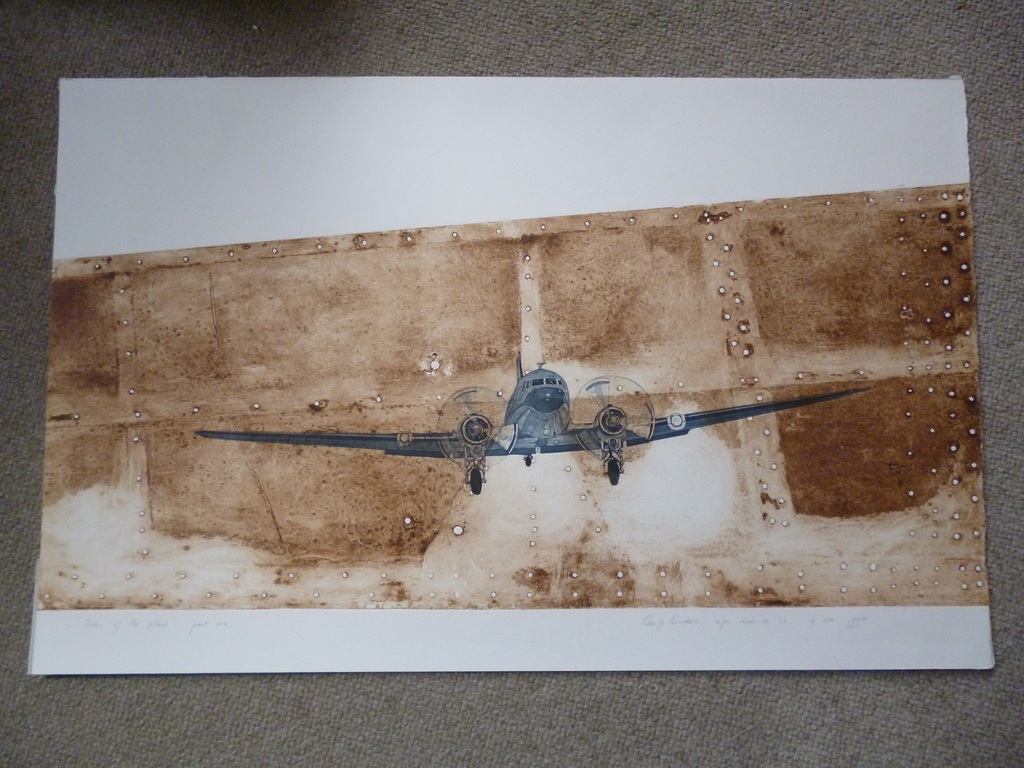 "Skin of the plane" part one verkocht voor € 65!