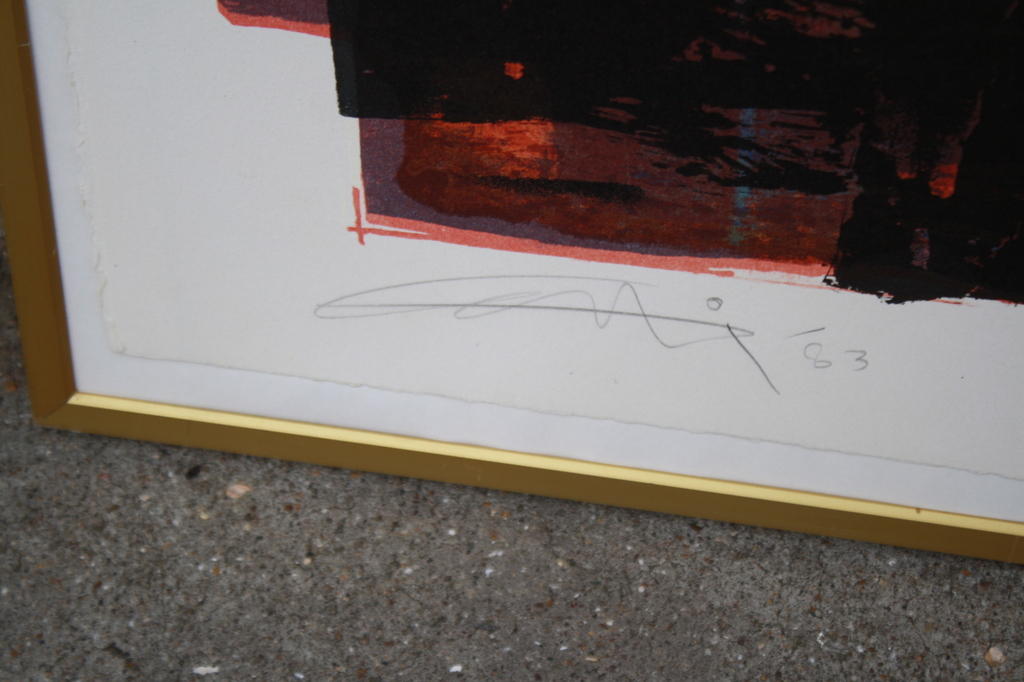 GROTE ZEEFDRUK ANUBIS van GERTI BIERENBROODSPOT kopen? Bied vanaf 125!