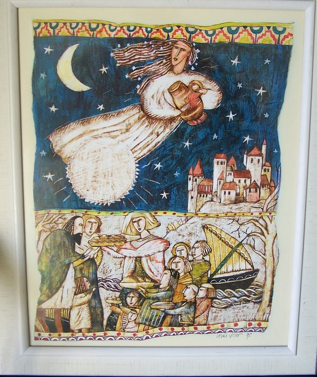 GERARDUS LIEUWE VISSER  (LOUIS)  -  gouache kopen? Bied vanaf 20!