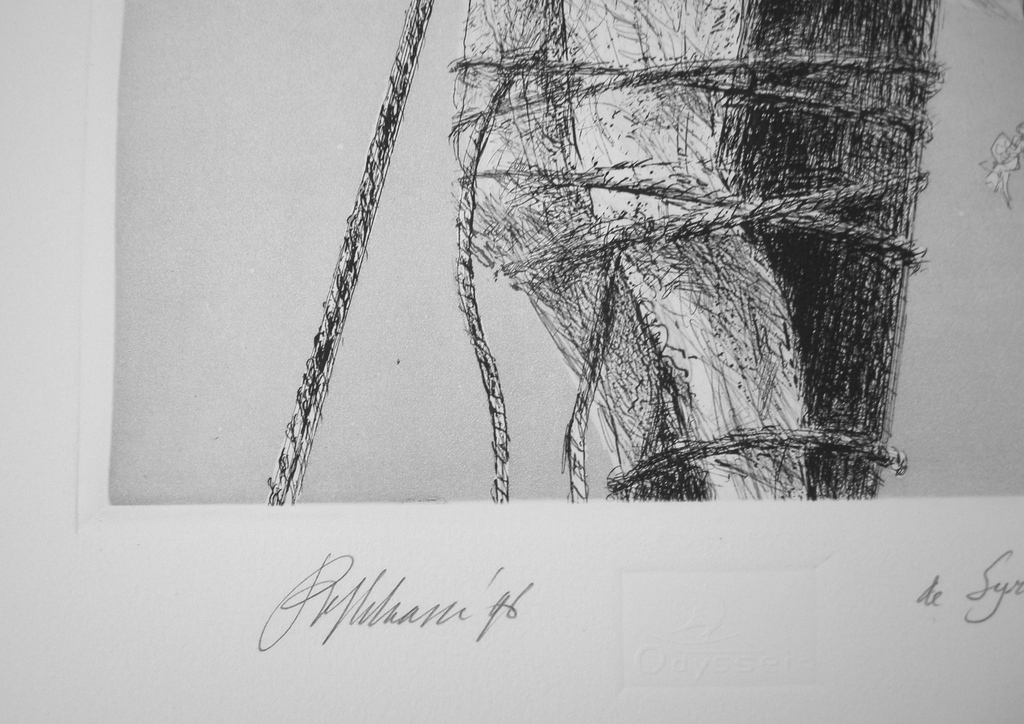 Piet Klaasse, ets, aquatint: de Syrenen getrotseerd kopen? Bied vanaf 25!