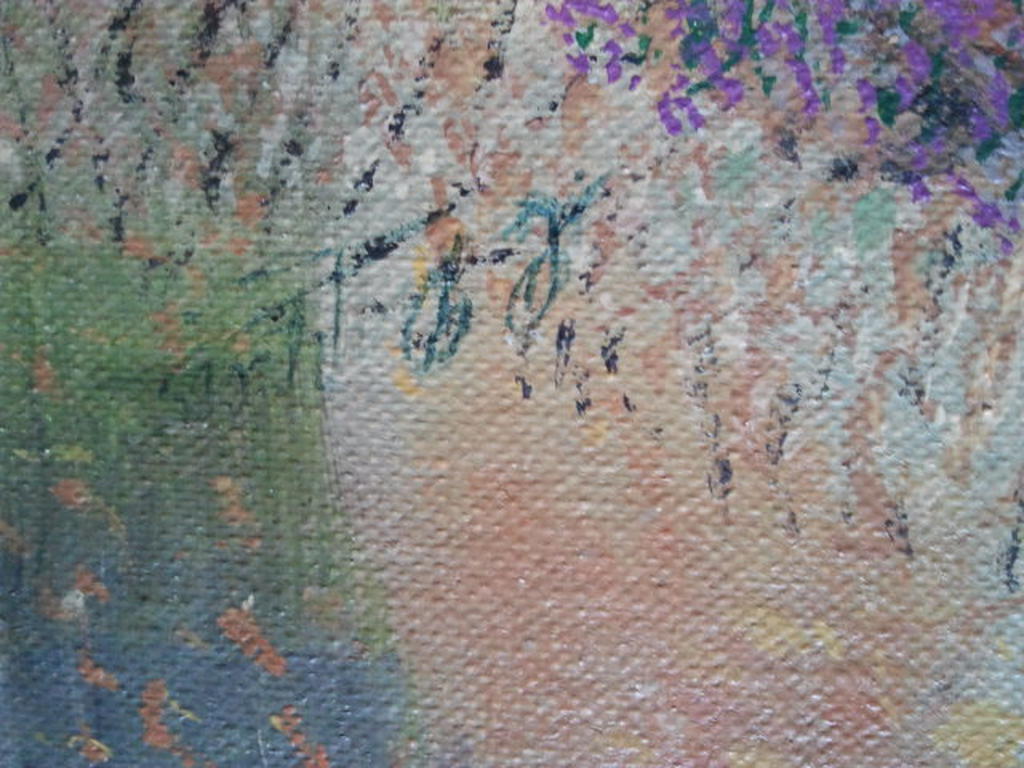 landschap - olieverf op doek - gesigneerd kopen? Bied vanaf 1!