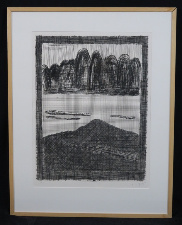 Jan van der Pol: Ets, Z.T. - Ingelijst kopen? Bied vanaf 20!