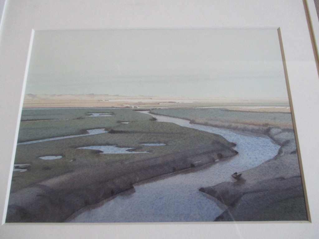 Gerrit Neven, ingelijste aquarel 1986 Barth-lijst kopen? Bied vanaf 190!