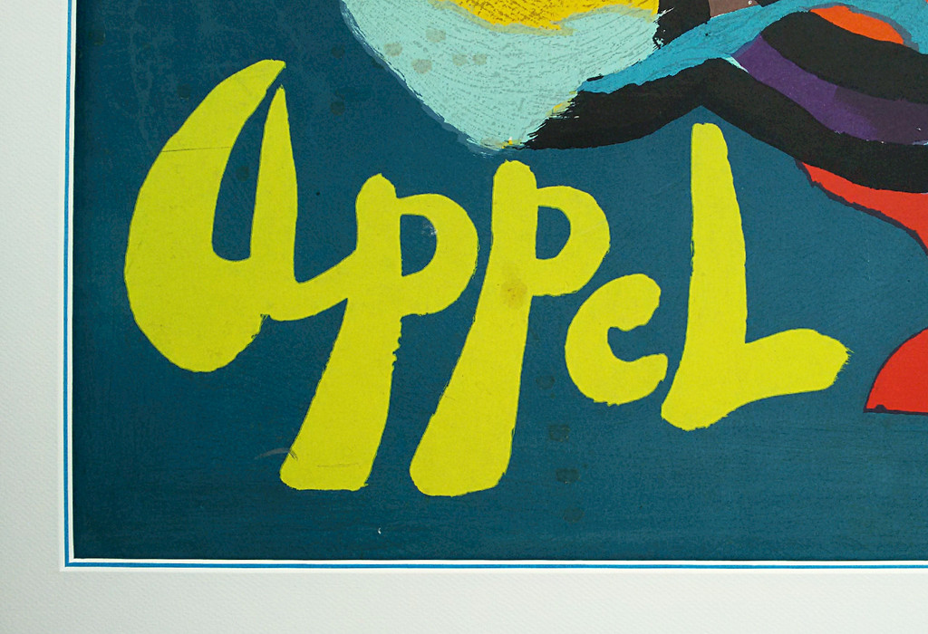 Karel Appel - L’éloge de la Folie, zeefdruk (mooi ingelijst) kopen? Bied vanaf 150!