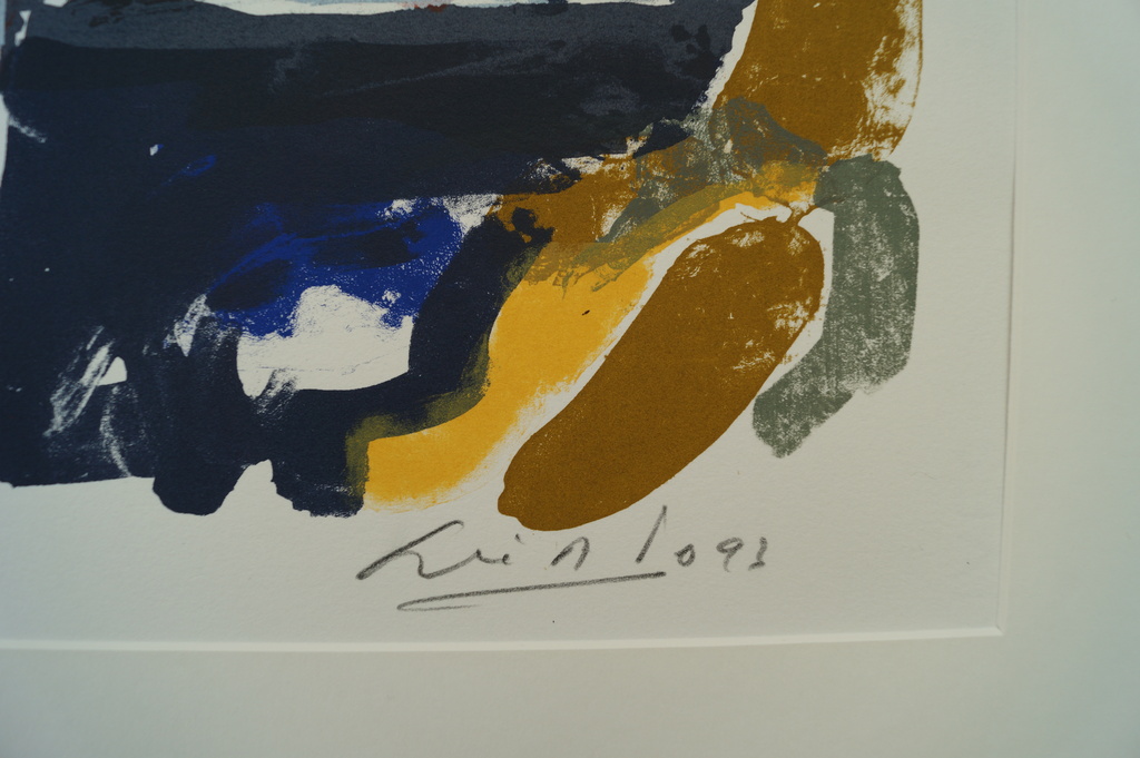 John Lie a Fo - gesigneerde zeefdruk - 1993 kopen? Bied vanaf 35!