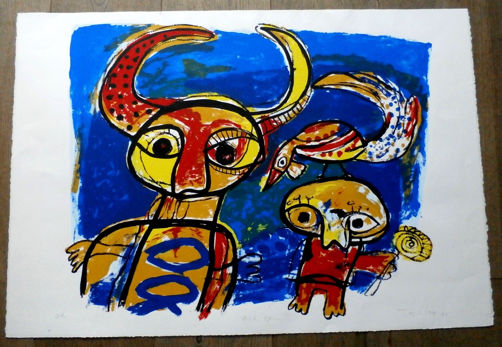 Toyin Loye - zeefdruk: Ara Orum - 2005 kopen? Bied vanaf 125!