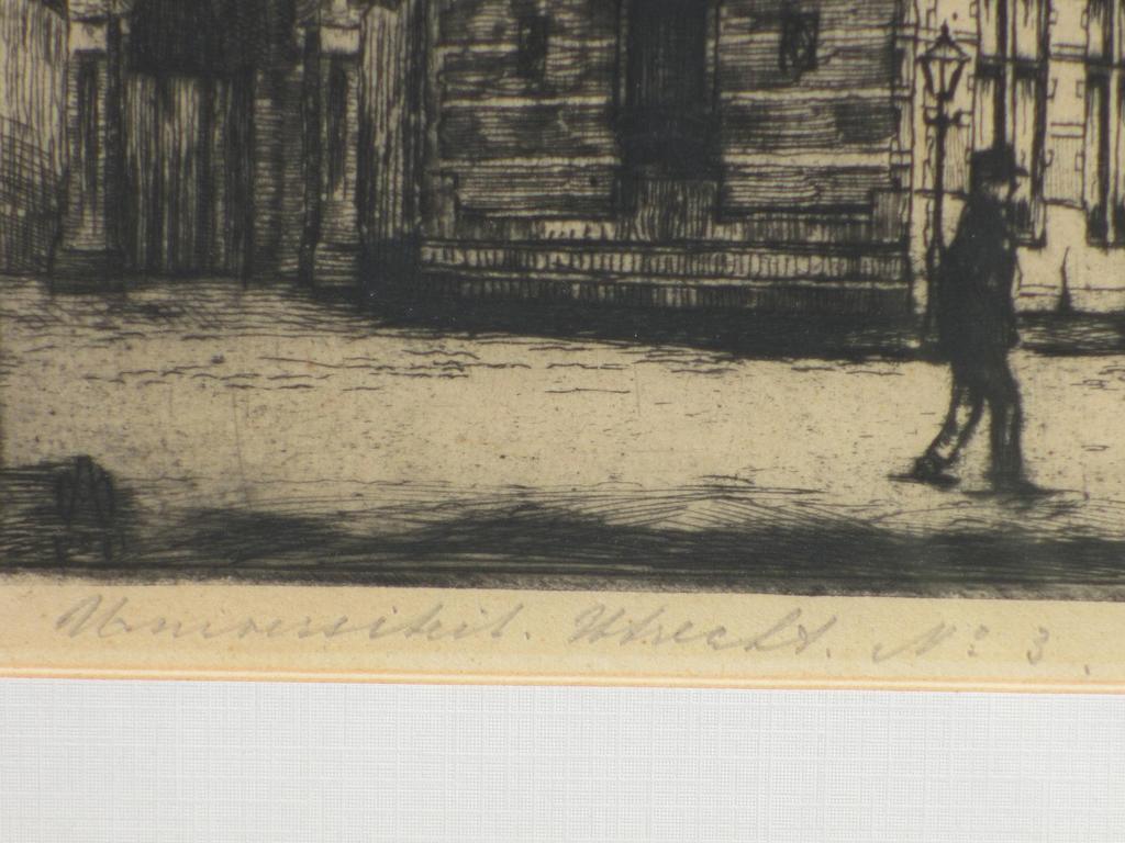 A.W.van Munster,Universiteit Utrecht, Ets kopen? Bied vanaf 40!