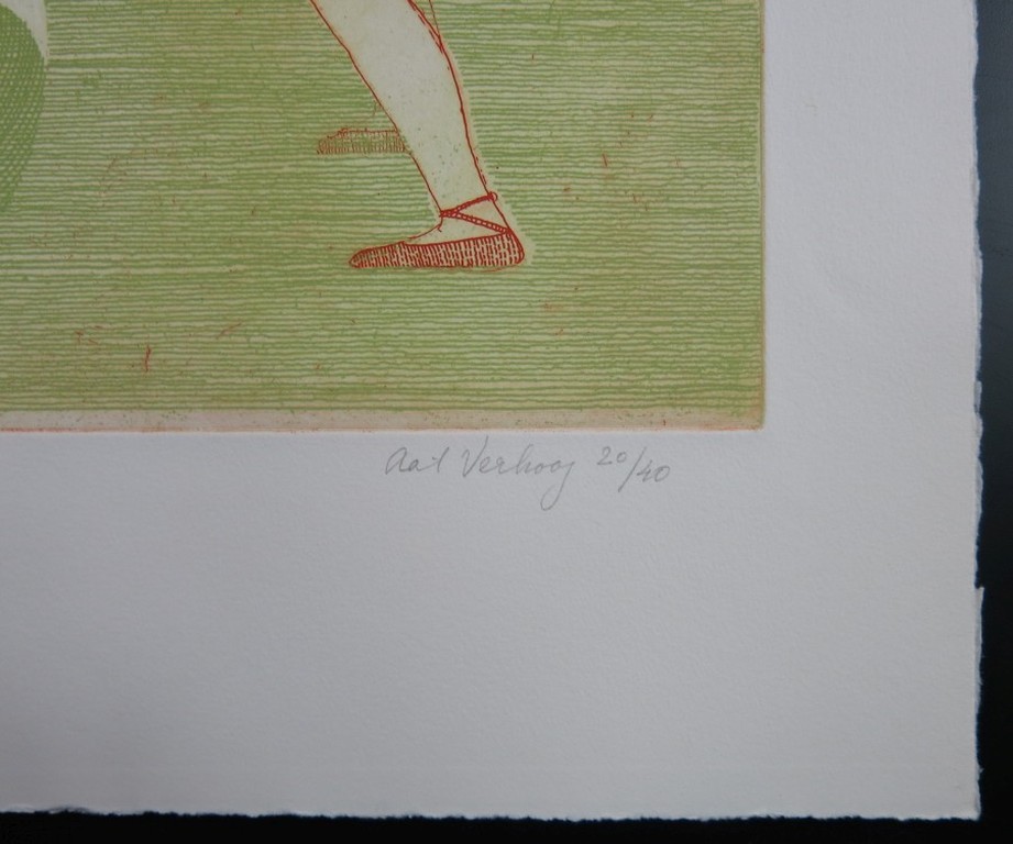 Aat Verhoog: Ets, Danseressen kopen? Bied vanaf 50!