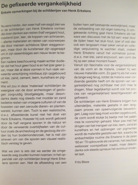 Henk Erkelens, materieschilderij kopen? Bied vanaf 130!