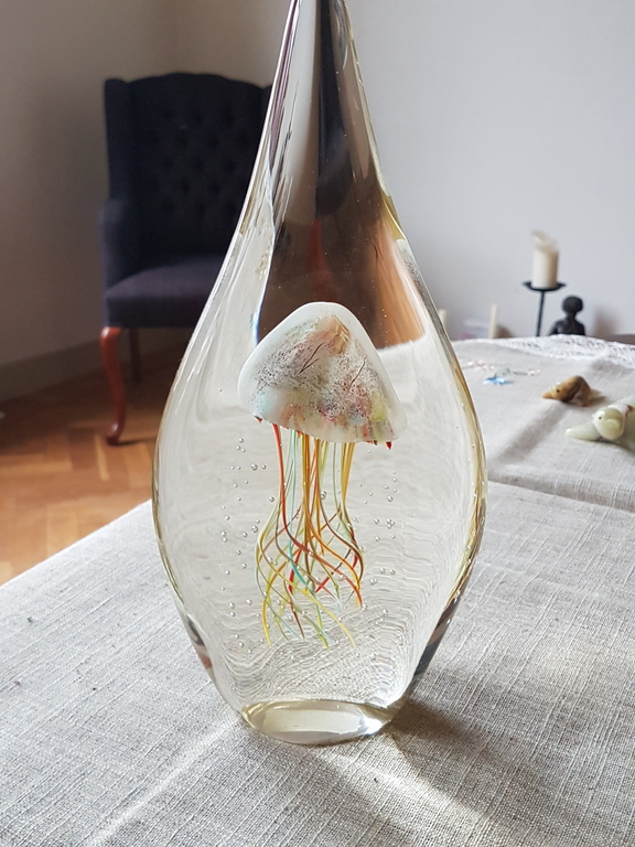 Medusa glaswerk 2,5 kg incalmo en sommerso werk kopen? Bied vanaf 79!