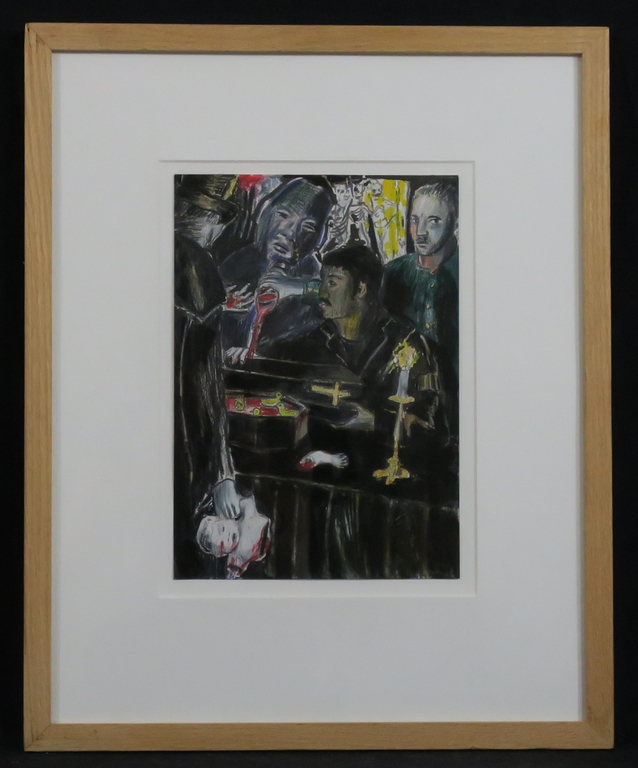 Paul Klemann: Tekening, Europese lijkenschenners - Ingelijst kopen? Bied vanaf 150!