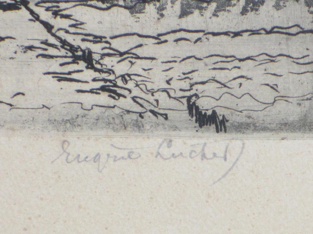 Eugene Lucker, St Lievens Monstertoren Zierikzee, Ets kopen? Bied vanaf 45!