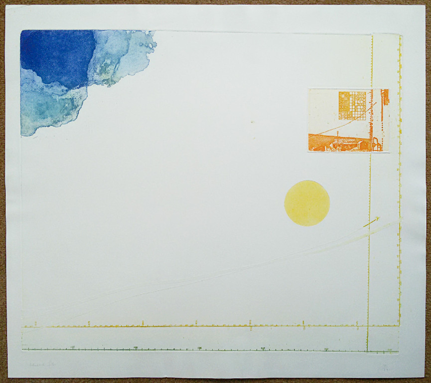 Eduard Flor - Hemel overdag, ets kopen? Bied vanaf 1!