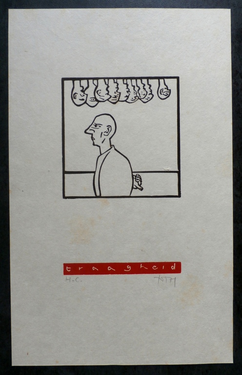 Tom Thijsse - 7 houtsneden: De zeven Hoofdzonden (2 naakt) - 1999 kopen? Bied vanaf 25!