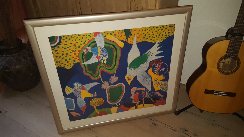 Corneille - Litho 59/200, handgesigneerd r.o, genummerd en '87 kopen? Bied vanaf 295!