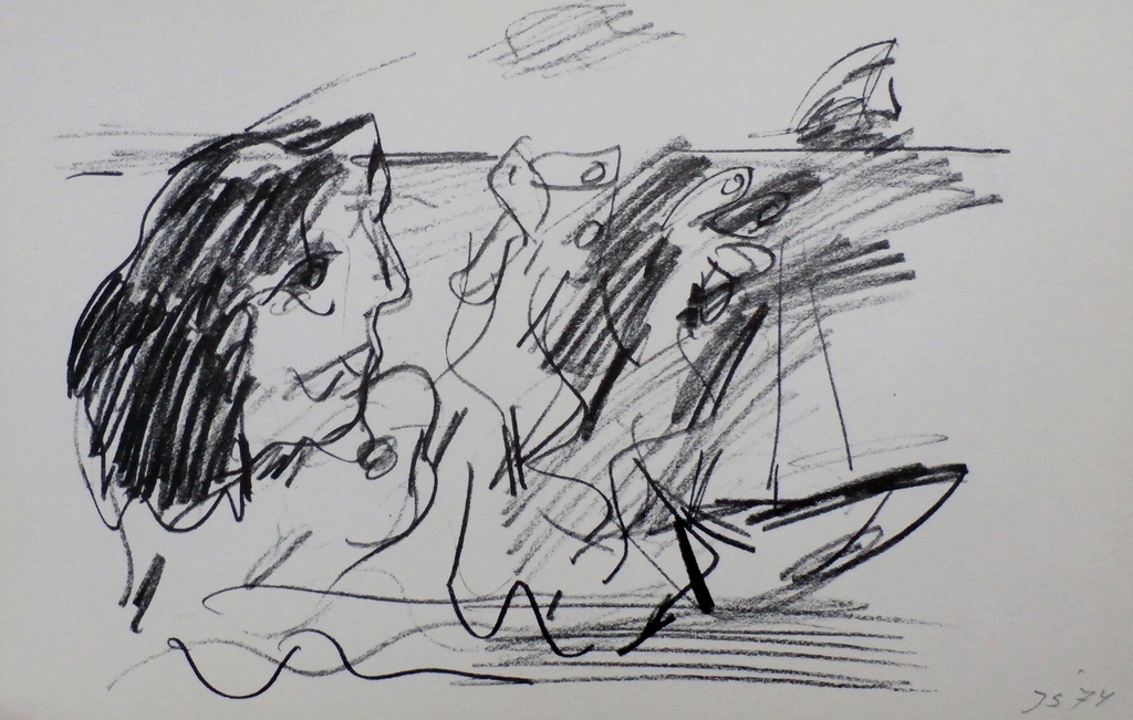 Jan Sierhuis - litho - 1974 kopen? Bied vanaf 25!