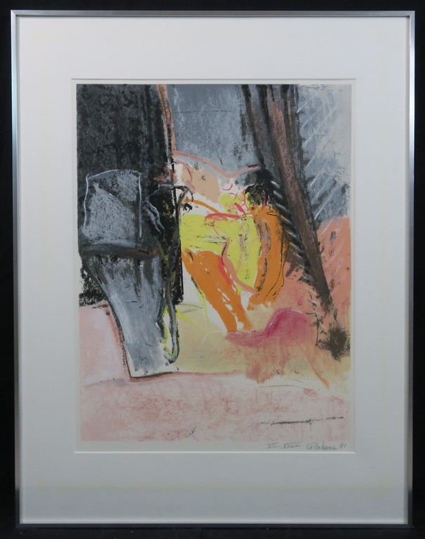 Kees van Bohemen: Litho, Z.T. (2) - Ingelijst kopen? Bied vanaf 50!