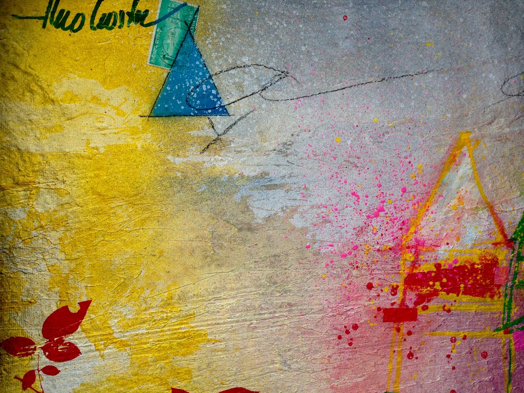 Theo koster, schilderij, walk on the bright side. kopen? Bied vanaf 1!