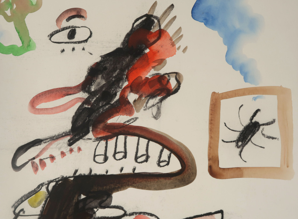 Anton Martineau: Aquarel en Krijt, Fantasiefiguren (Groot) kopen? Bied vanaf 100!