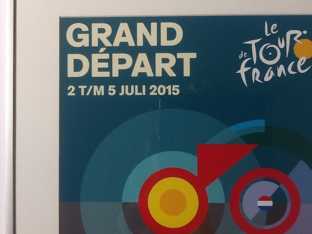Ontwerp bureau Total Identity: zeefdruk, grand depart juli 2015 Utrecht  kopen? Bied vanaf 1!