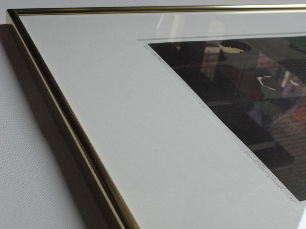 WILLY BELINFANTE (1922-2014) - grote ETS uit 50 - GESIGNEERD en mooi INGELIJST. kopen? Bied vanaf 80!