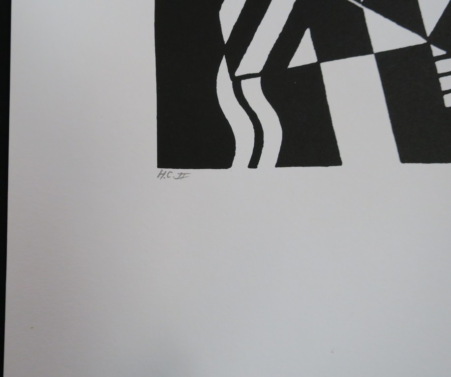 Cesar Domela: Zeefdruk, Z.T. kopen? Bied vanaf 70!