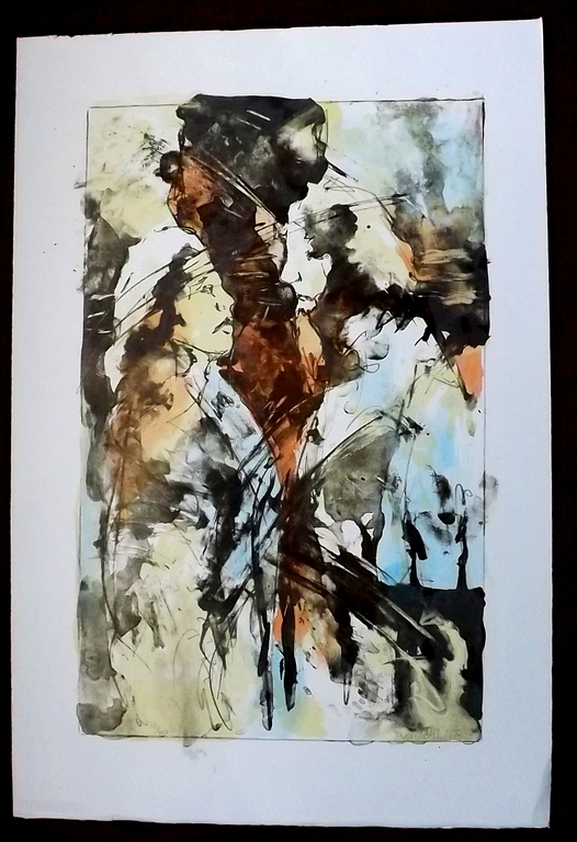 Hans Vanhorck - gesigneerde zeefdruk uit 1990 kopen? Bied vanaf 1!