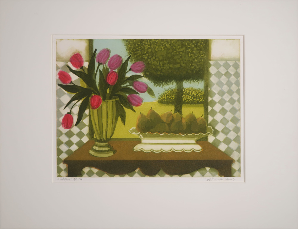 Laetitia de Haas: Aquatint, Tulpen kopen? Bied vanaf 1!