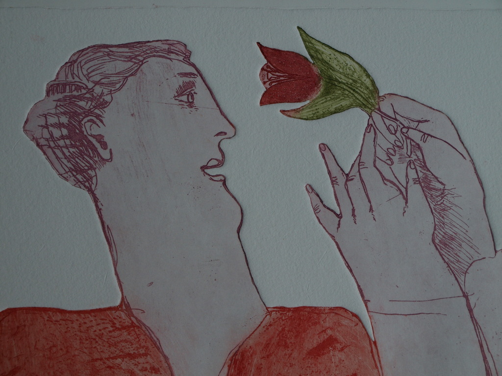 Karin Campfens : Ets, De tulp - 1983 kopen? Bied vanaf 20!