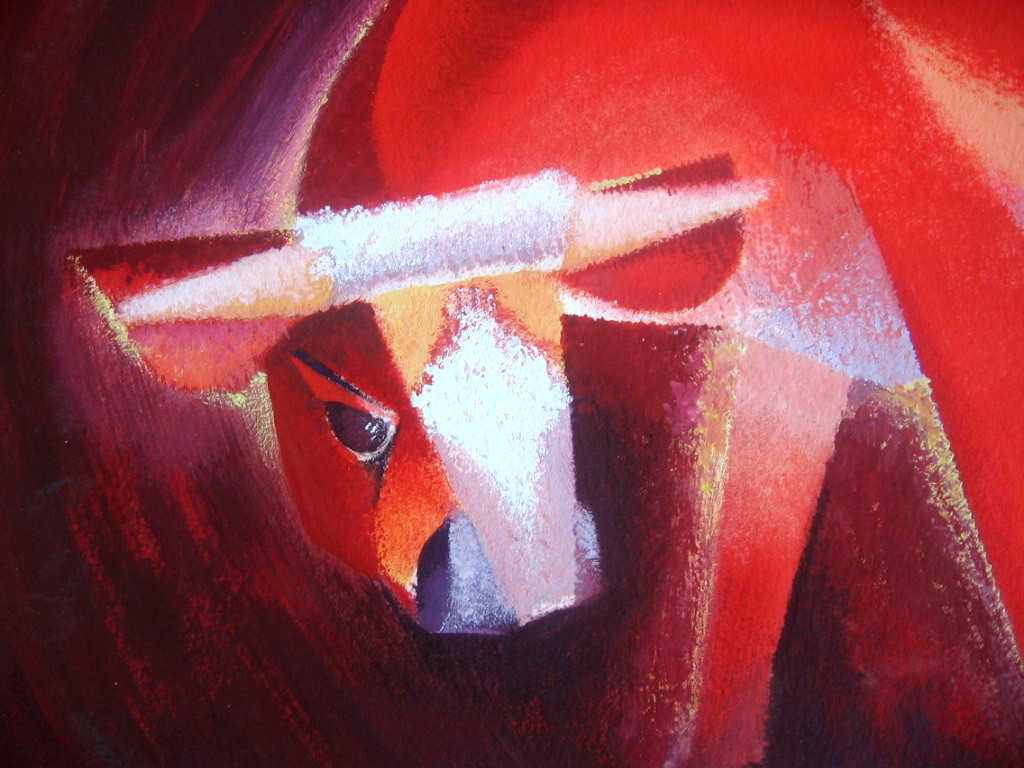 Stilering - rode Koe - J.B. Wiebenga 1905-1987 kopen? Bied vanaf 120!