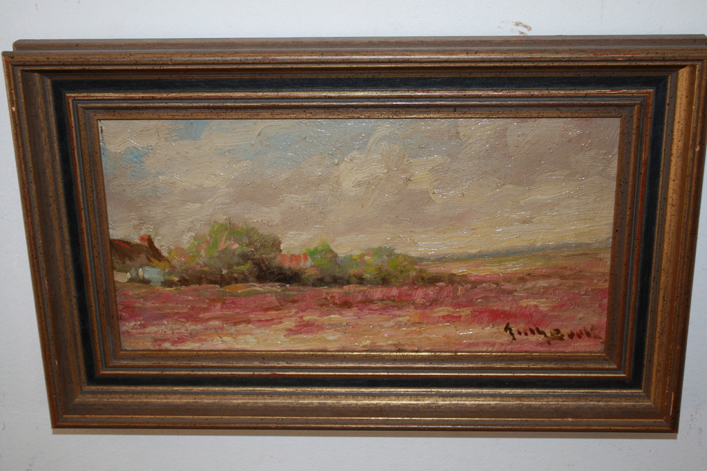 KLEURIG LANDSCHAP BIJ HAARLEM  van anth van BEEK kopen? Bied vanaf 1!