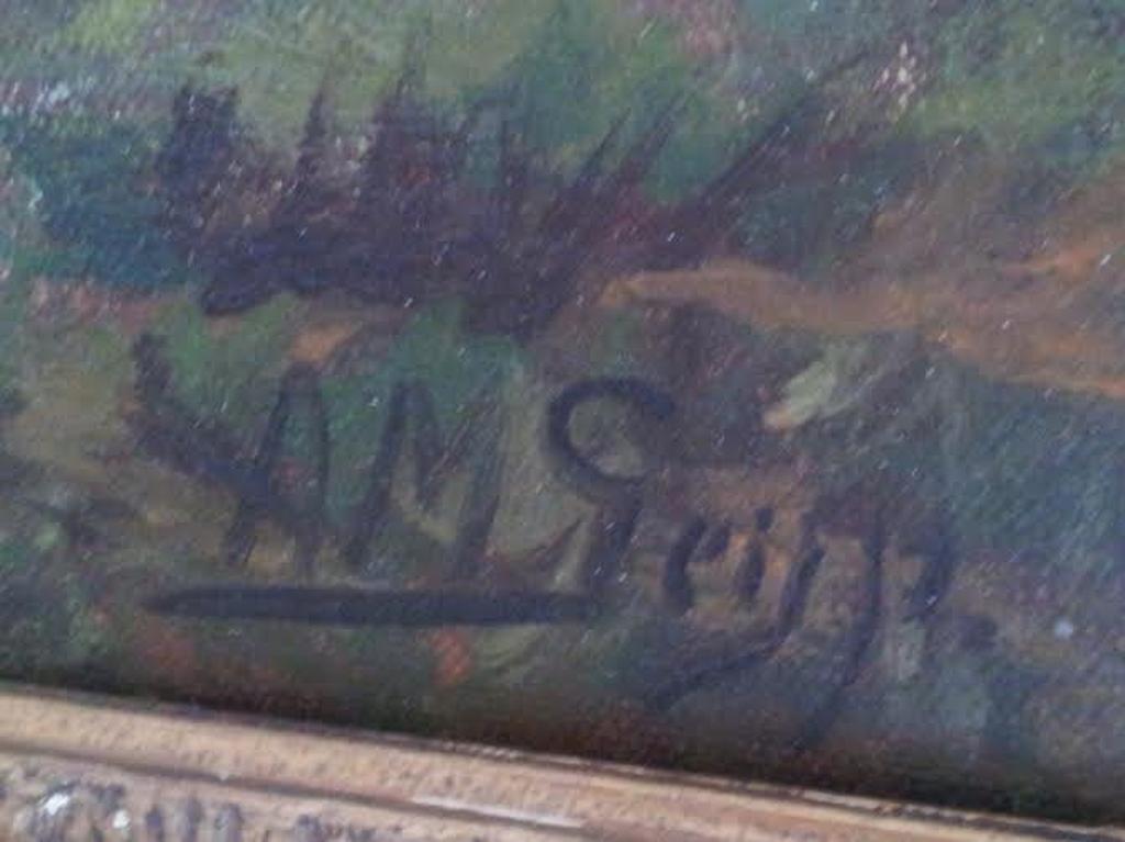 Werk gesigneerd A.M. Geijp kopen? Bied vanaf 150!