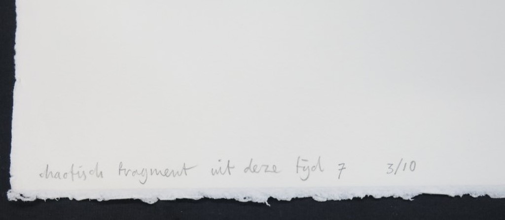 Manuel Kurpershoek: Houtsnede, Chaotisch fragment uit deze tijd 7 kopen? Bied vanaf 20!