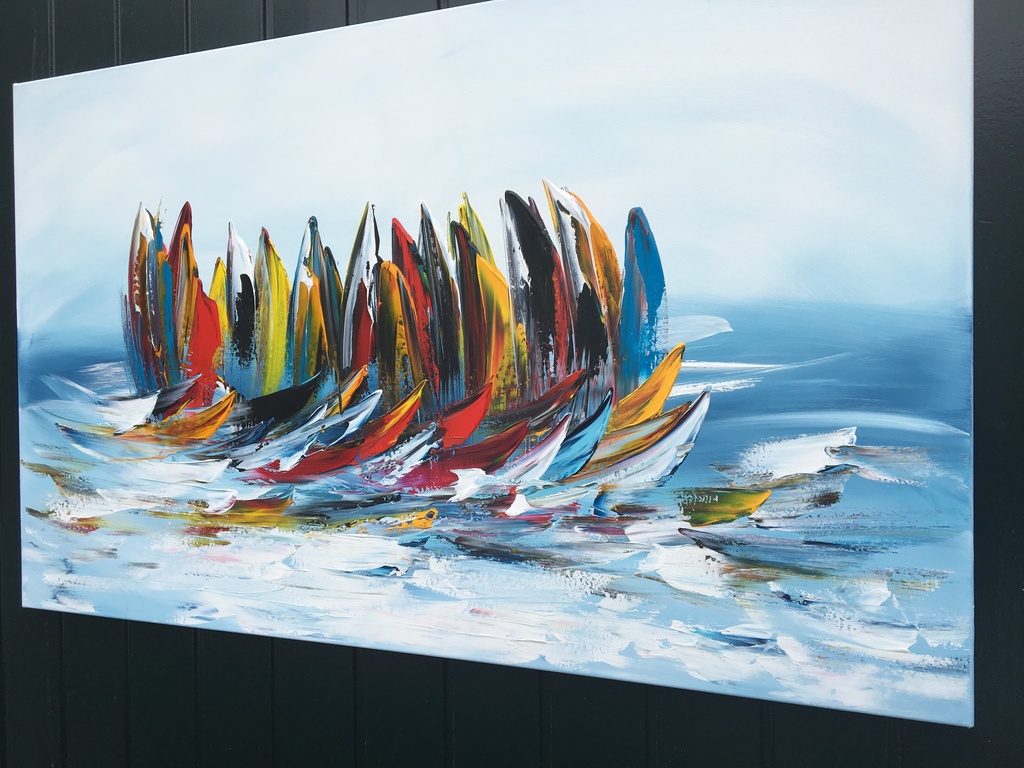 Gena - Fantasie sailing - 2017 - Gesigneerd kopen? Bied vanaf 250!