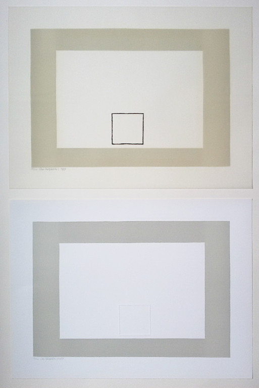 Cees Andriessen - Lijn en Vlak, album met 10 bladen (5 ontwerpen plus overlay) verkocht voor € 100!