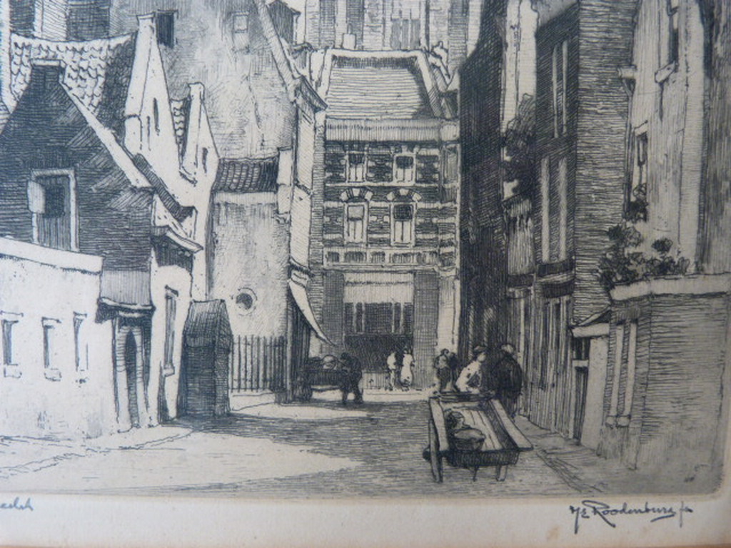  H.E. Roodenburg - Haarlem - Bakenesserkerktoren en Utrecht - Buurkerkhof kopen? Bied vanaf 1!