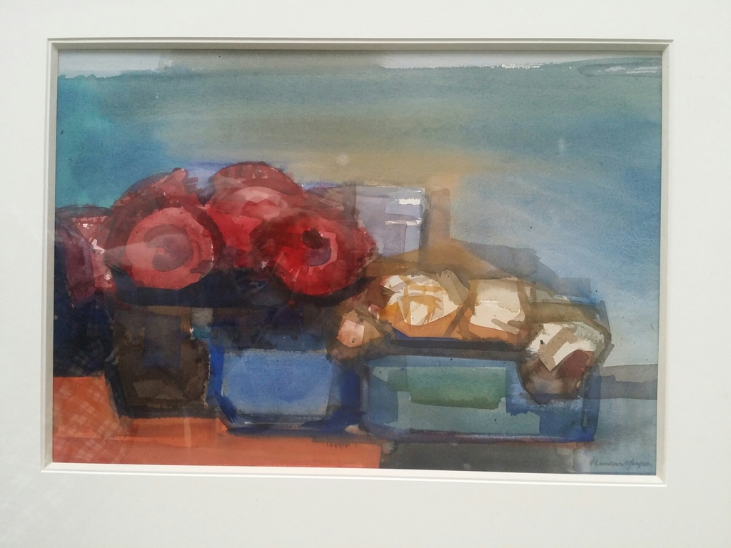 Onbekend. Aquarel. Stilleven. kopen? Bied vanaf 25!