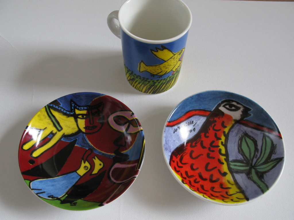 3x DESIGN objecten CORNEILLE. verkocht voor € 35!