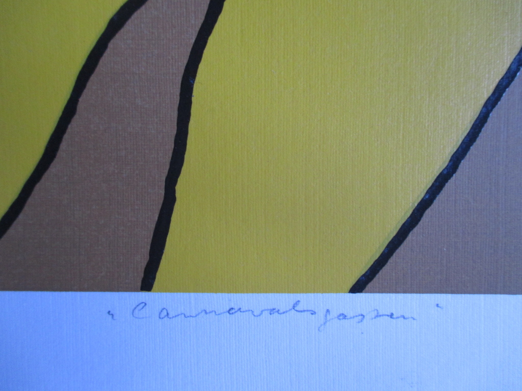 LAATSTE KEER V.A 1 euro!! Jules Bekker, zeefdruk  kopen? Bied vanaf 1!