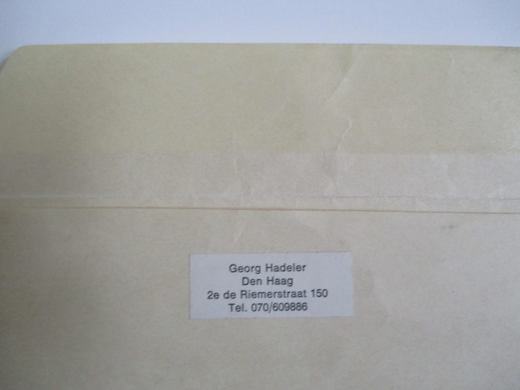 Georg Hadeler, litho 1981 kopen? Bied vanaf 15!