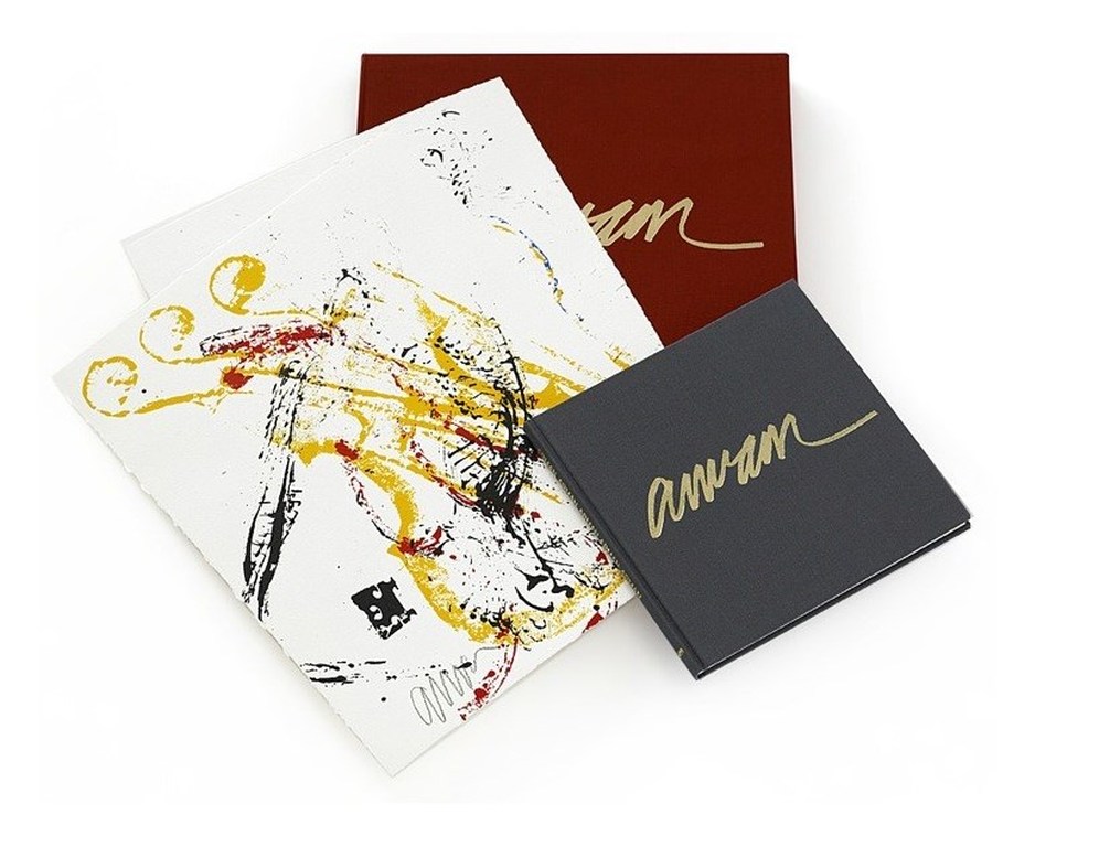 Arman: Portfolio: 2x Zeefdruk + boek, La Seconde Parade des Objets verkocht voor € 200!