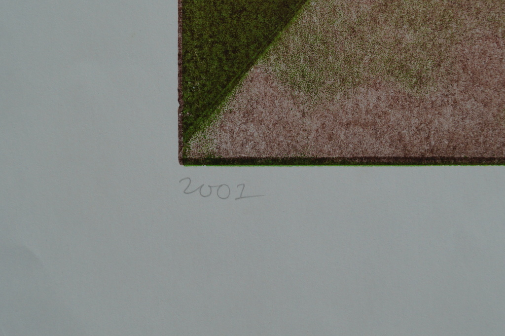 Rene Treumann - gesigneerde handgezette typografie - 2002 kopen? Bied vanaf 25!