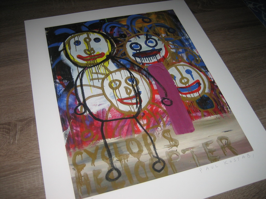 Paul Kostabi - "Petting Zoo" - Giclee - Handgesigneerd - Oplage: 75  kopen? Bied vanaf 30!