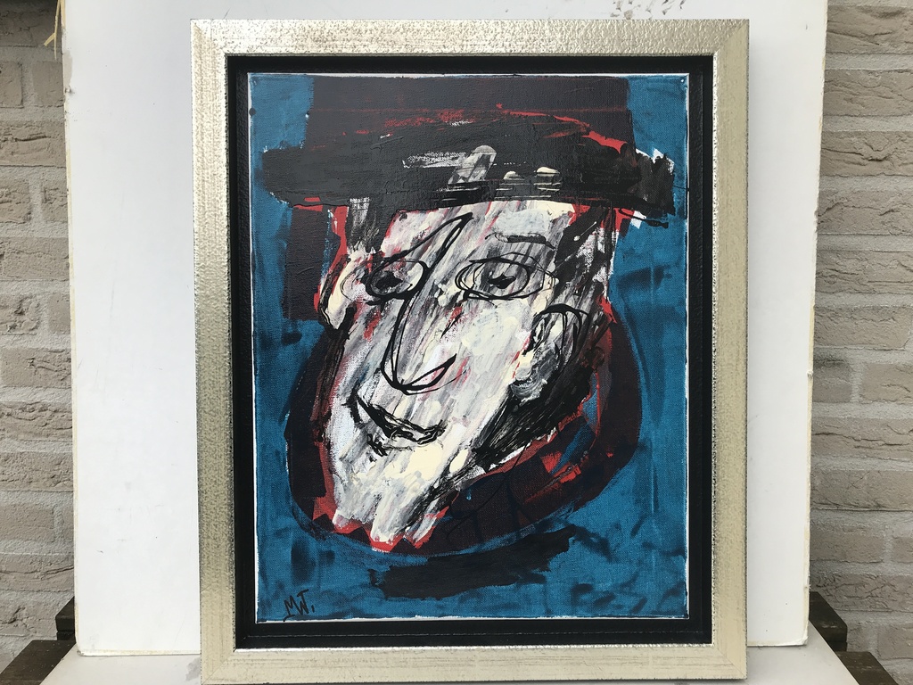 Martin van Wordragen: Schilderij, De Prof 2007 kopen? Bied vanaf 250!