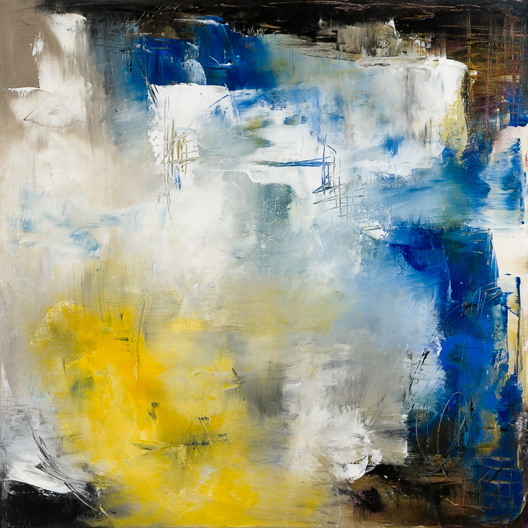 Christiane Middendorf, acryl op doek, abstract kopen? Bied vanaf 250!