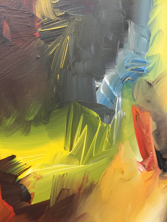 Gena Genadyj gemengde  technieken op doek  PEASE kopen? Bied vanaf 1!