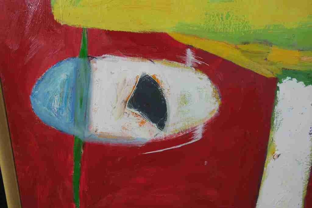 Meertje Kaal: Olieverf op doek, Vergezicht in hoofd - Ingelijst (groot) kopen? Bied vanaf 50!