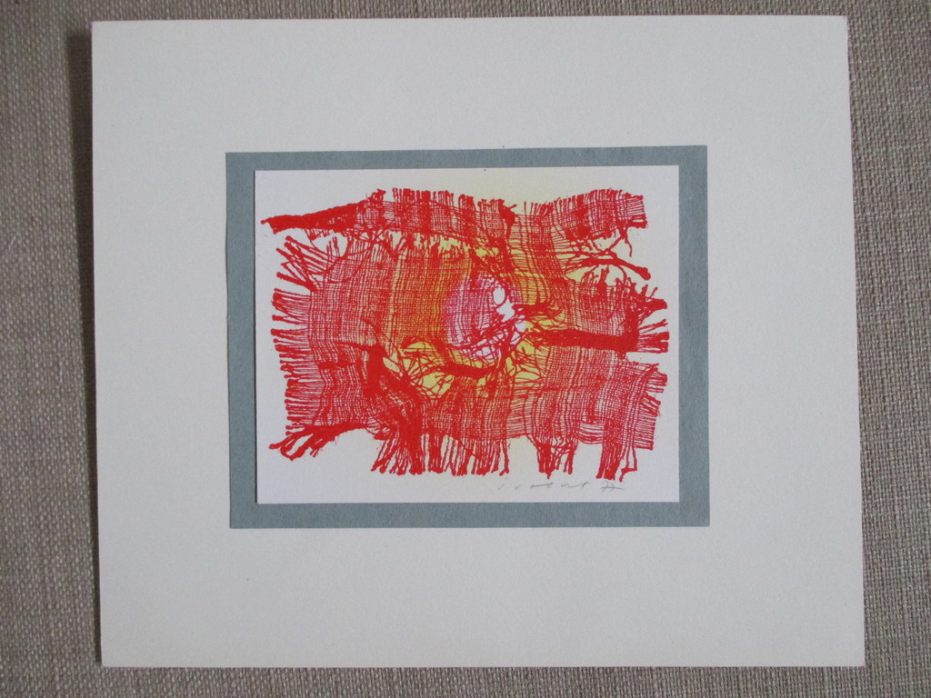 Josef Istler, zeefdruk, 1977 Praag, Cobra kopen? Bied vanaf 35!