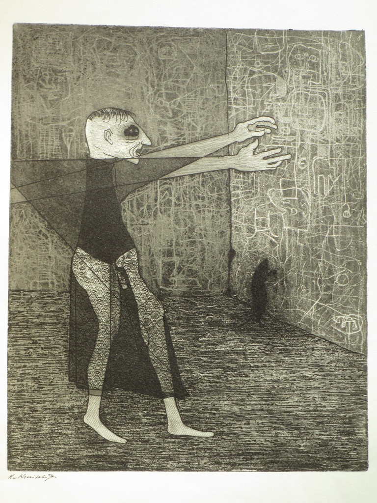 Harry van Kruiningen, The Pit and the Pendulum, Litho verkocht voor € 35!